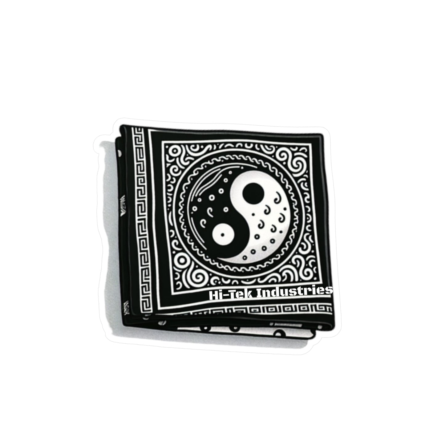 Hi-Tek Industries Yin Yang sticker