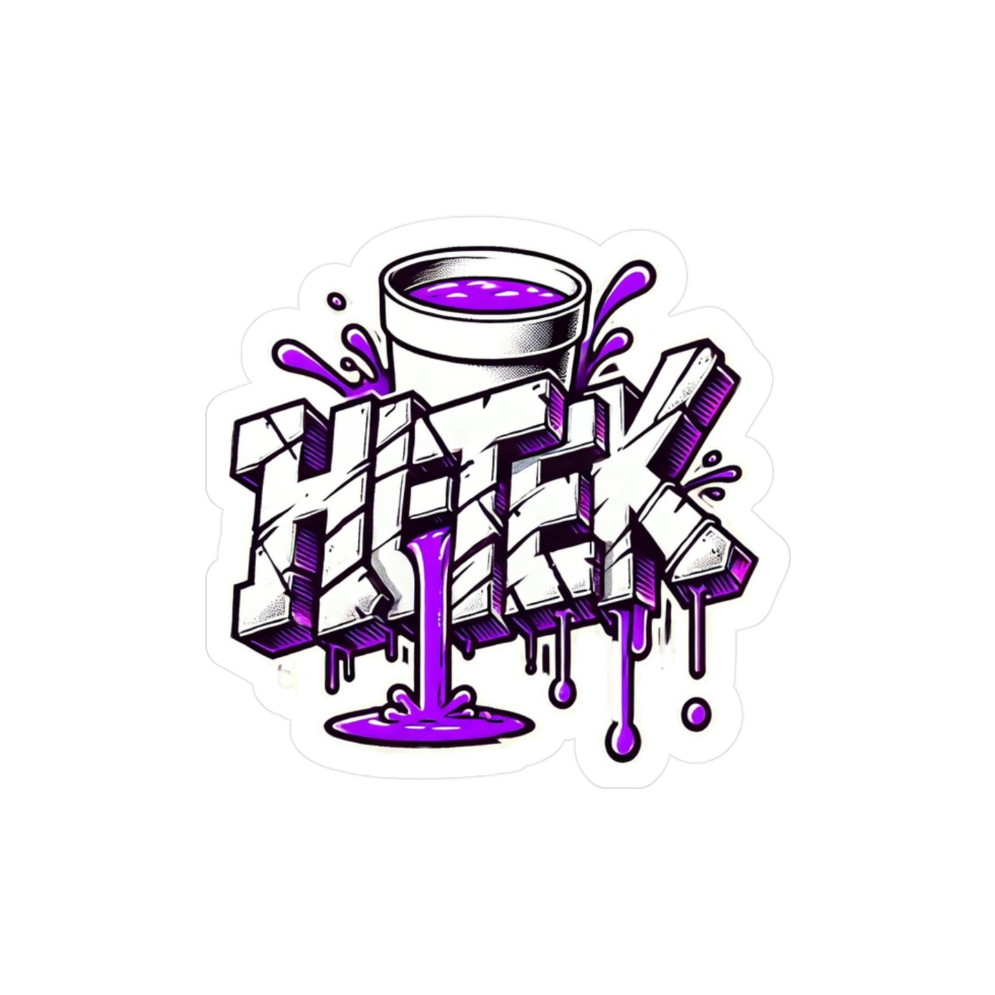 Hi-Tek Industries Double Cup sticker